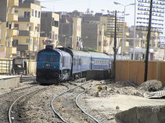 
ENR, Egyptian national Railways, No 2130 at Luxor Station, June 2010